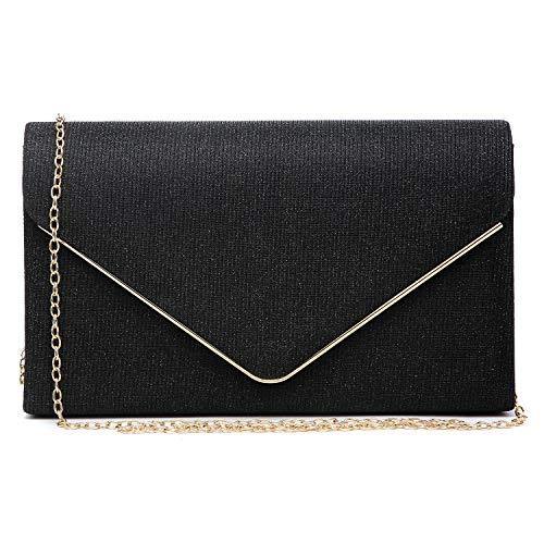 Women Glistening  Evening Bags Wedding Purses Cocktail Prom Party Clutches l Dasein - Dasein Bags