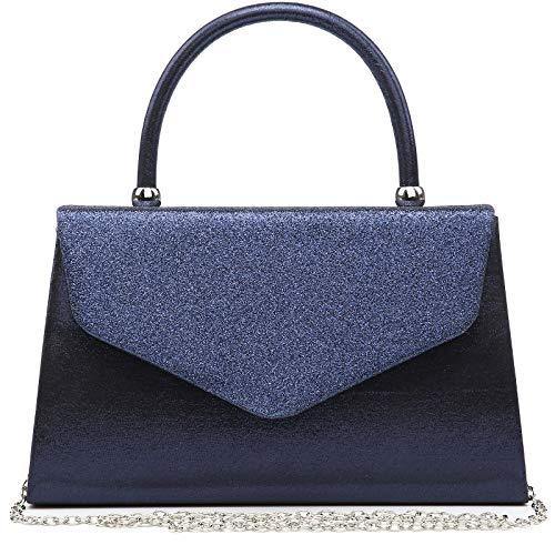 Women's Evening Bag Party Wedding Purses Cocktail Prom with Frosted Glittering l Dasein - Dasein Bags