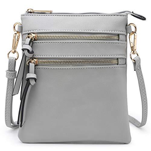 Lightweight Functional Multi Pocket Vegan Leather Shoulder Crossbody Bag丨Dasein - Dasein Bags