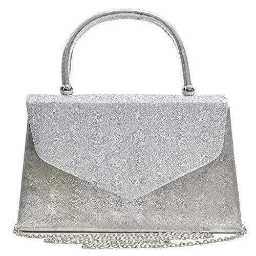 Women's Evening Bag Party Wedding Purses Cocktail Prom with Frosted Glittering l Dasein - Dasein Bags