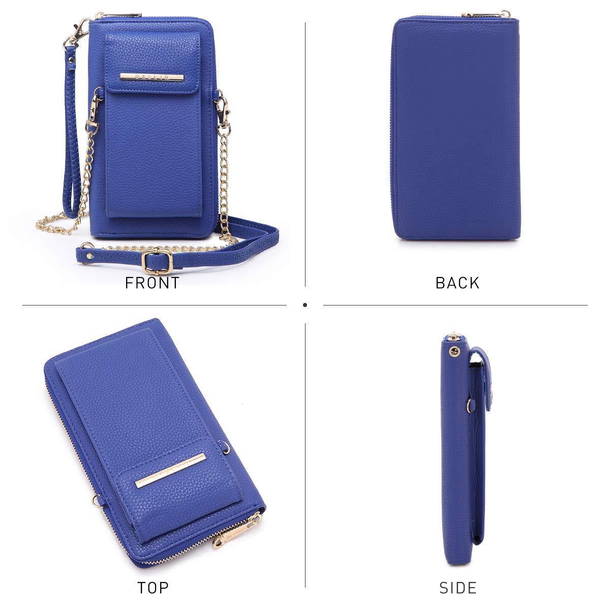 Fashion Small Size Cellphone Wristlet Crossbody Bag - Dasein Bags