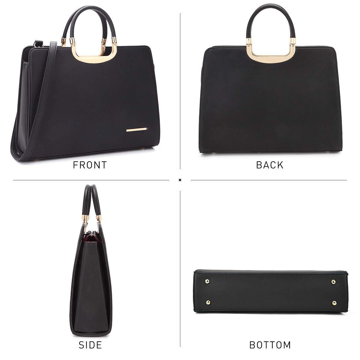 Pebble Texture Handbag with Matching Wristlet - Dasein Bags