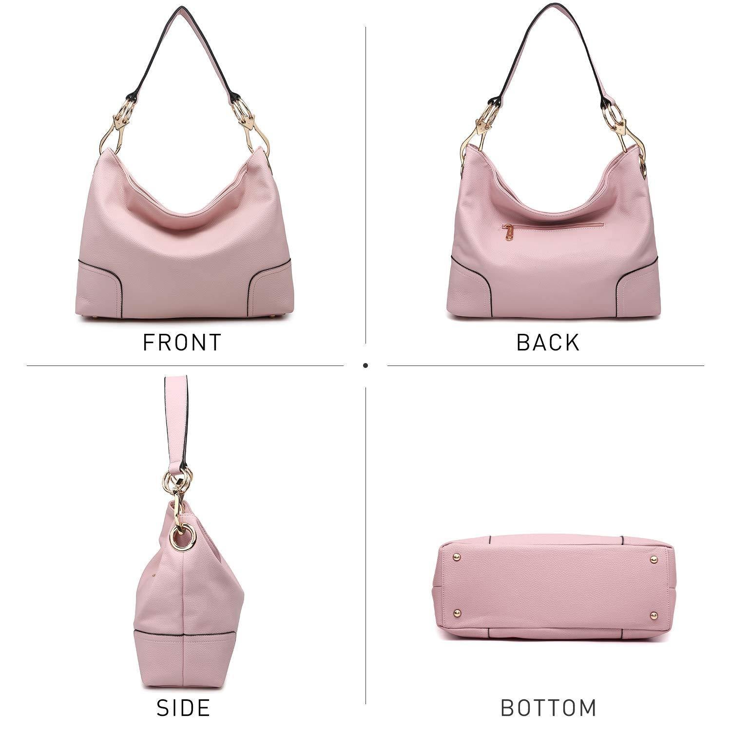 Large Corner Patched Hobo Bag - Dasein Bags