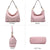 Large Corner Patched Hobo Bag - Dasein Bags