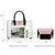 Two-tone 3-in-1 Handbag - Dasein Bags