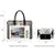 Two-tone 3-in-1 Handbag - Dasein Bags