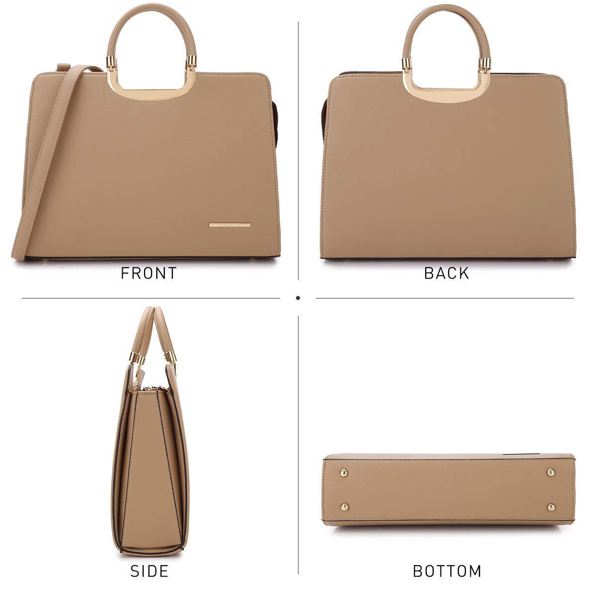 Pebble Texture Handbag with Matching Wristlet - Dasein Bags