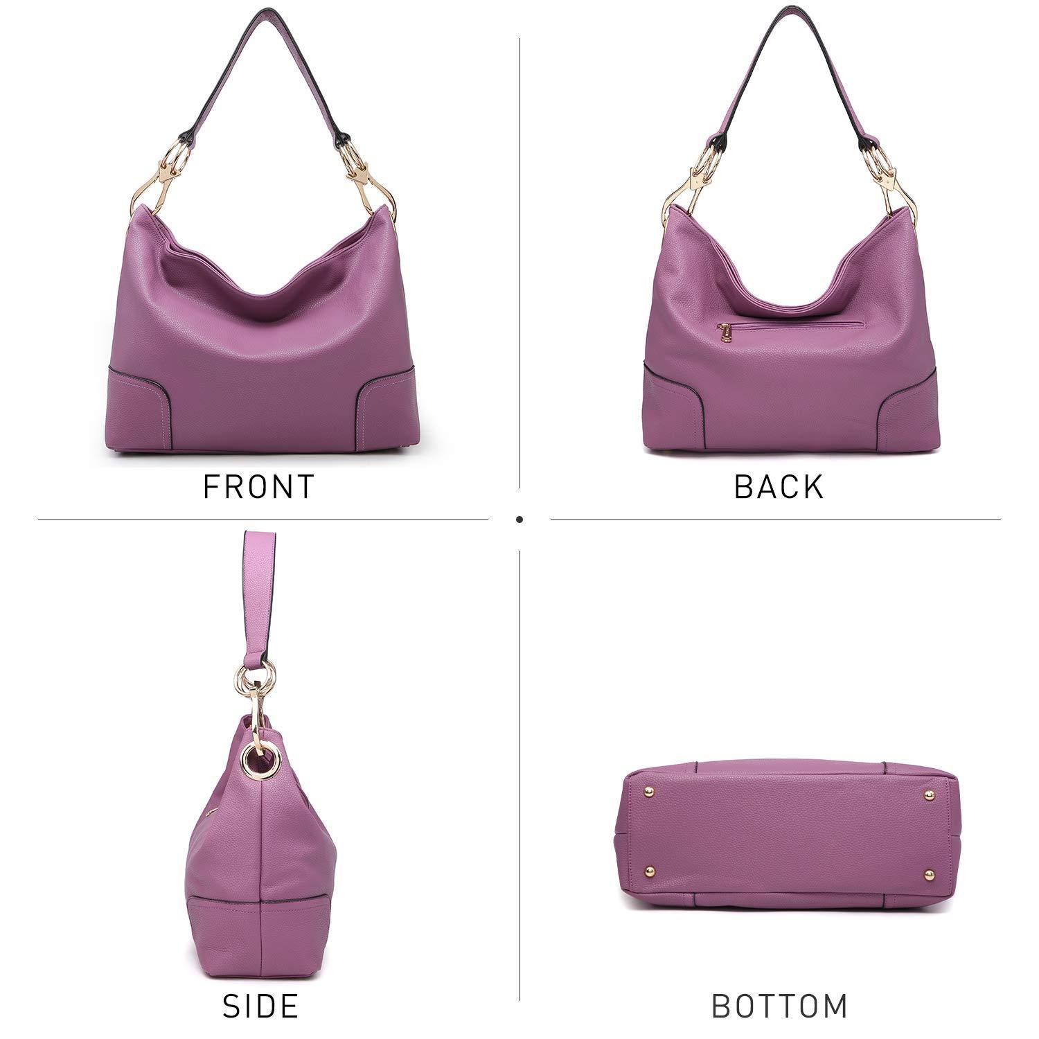 Large Corner Patched Hobo Bag - Dasein Bags