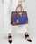 Two-Tone Handbag with Matching Wallet - Dasein Bags