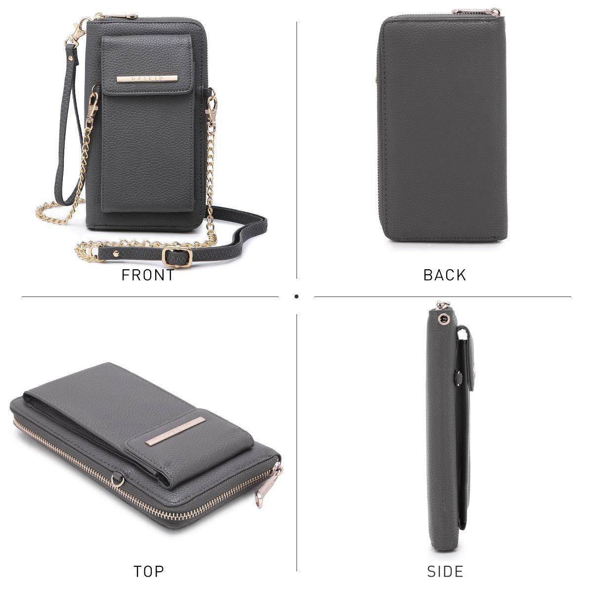 Fashion Small Size Cellphone Wristlet Crossbody Bag - Dasein Bags