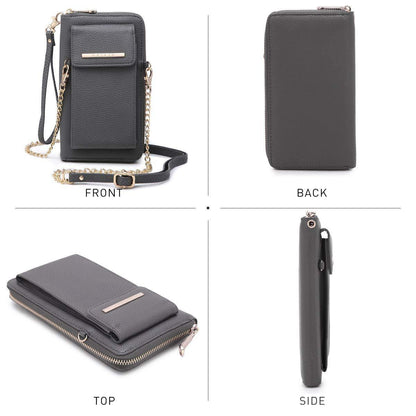 Fashion Small Size Cellphone Wristlet Crossbody Bag - Dasein Bags