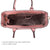 Solid-Color Emblem Tote Handbag - Dasein Bags