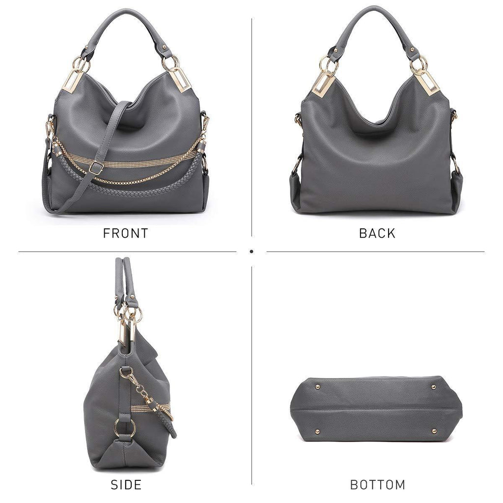Classic Chain Large Hobo Handbag - Dasein Bags