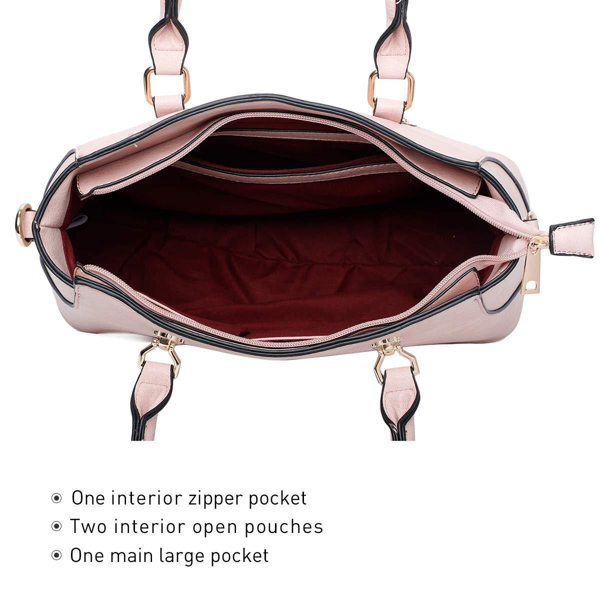 3pcs/Set Handbag Women Composite Bag PU Leather Shoulder Bag Large Capacity Handbag  Purse Female Crossbody Bag - focalprice.com