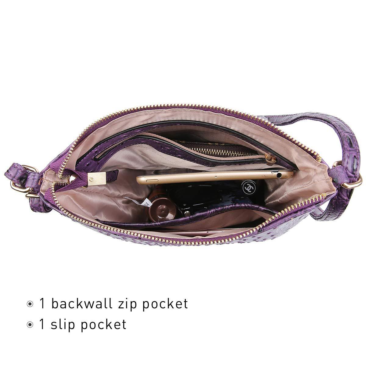 Women Lightweight Functional Multi Pocket Crossbody Bag l Dasein - Dasein Bags