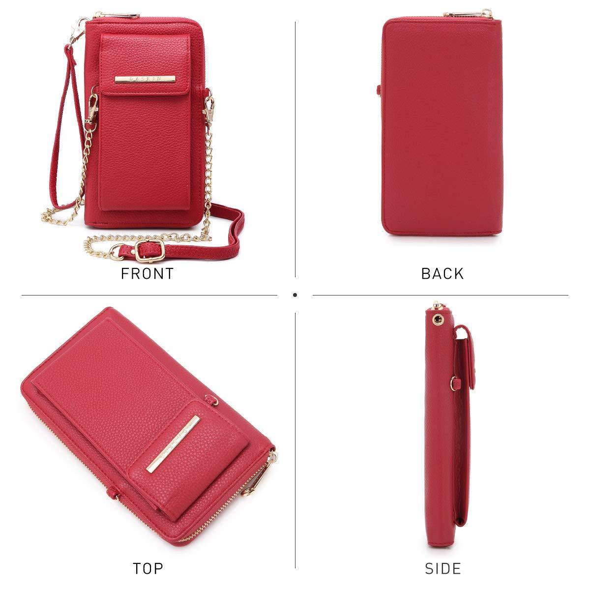 Fashion Small Size Cellphone Wristlet Crossbody Bag - Dasein Bags