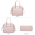 Womens Fashion Handbags Shoulder Bag Top Handle Satchel 3pcs Purse Set - Dasein Bags