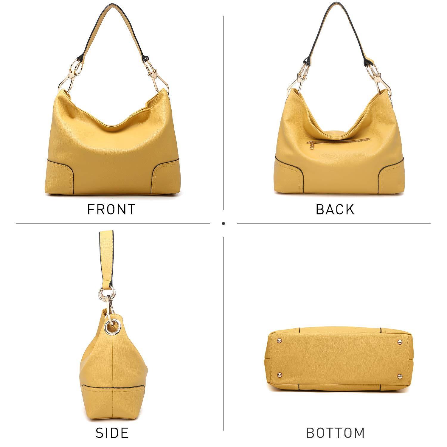 Large Corner Patched Hobo Bag - Dasein Bags