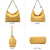 Large Corner Patched Hobo Bag - Dasein Bags