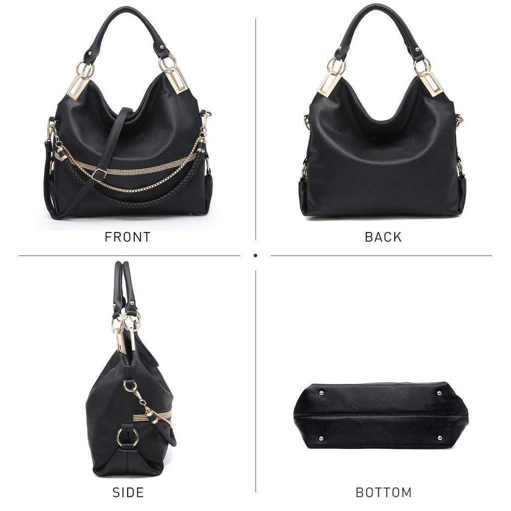 Classic Chain Large Hobo Handbag - Dasein Bags