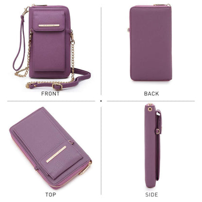 Fashion Small Size Cellphone Wristlet Crossbody Bag - Dasein Bags