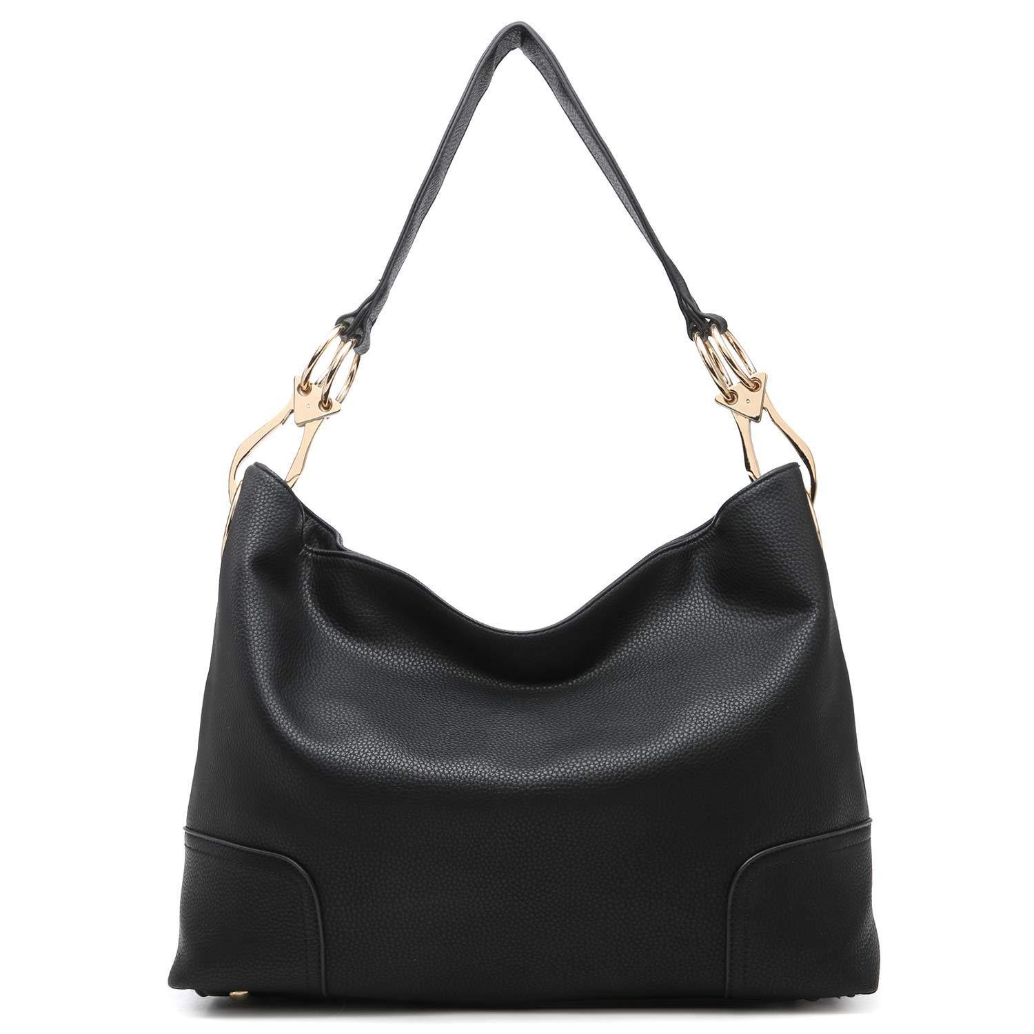 Large Corner Patched Hobo Bag - Dasein Bags