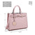 Women Satchel Purses Handbags Belted Top-handle Work Tote Shoulder l Dasein - Dasein Bags