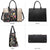 Two-tone 3-in-1 Handbag - Dasein Bags