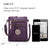 Women PU Leather Lightweight Crossbody Bag with Multi Pockets l Dasein - Dasein Bags
