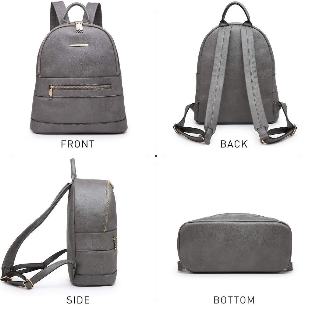 Fashion Casual Women Backpack with Matching Wristlet 2Pcs Set l Dasein - Dasein Bags