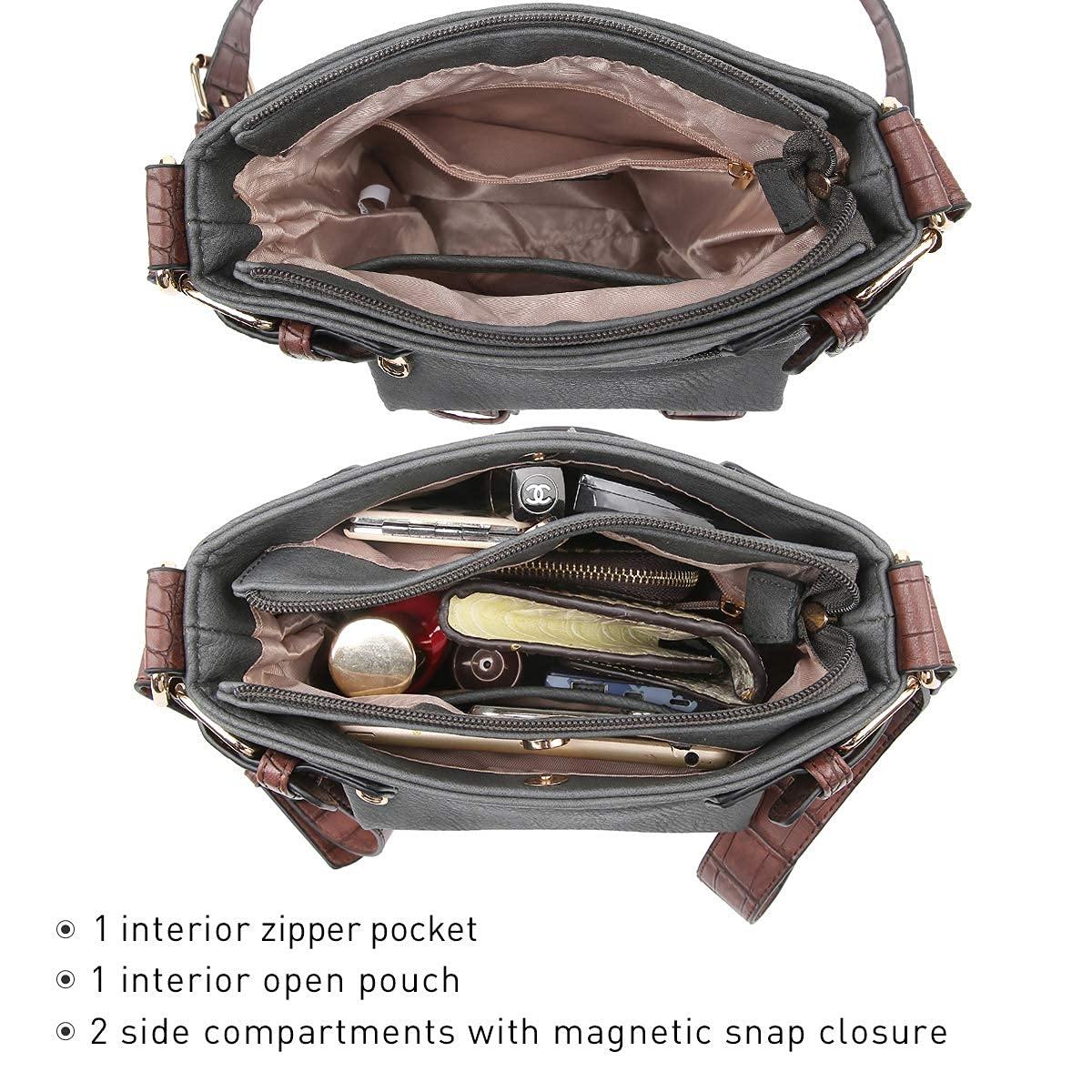 Leather Messenger Crossbody Bag - Dasein Bags