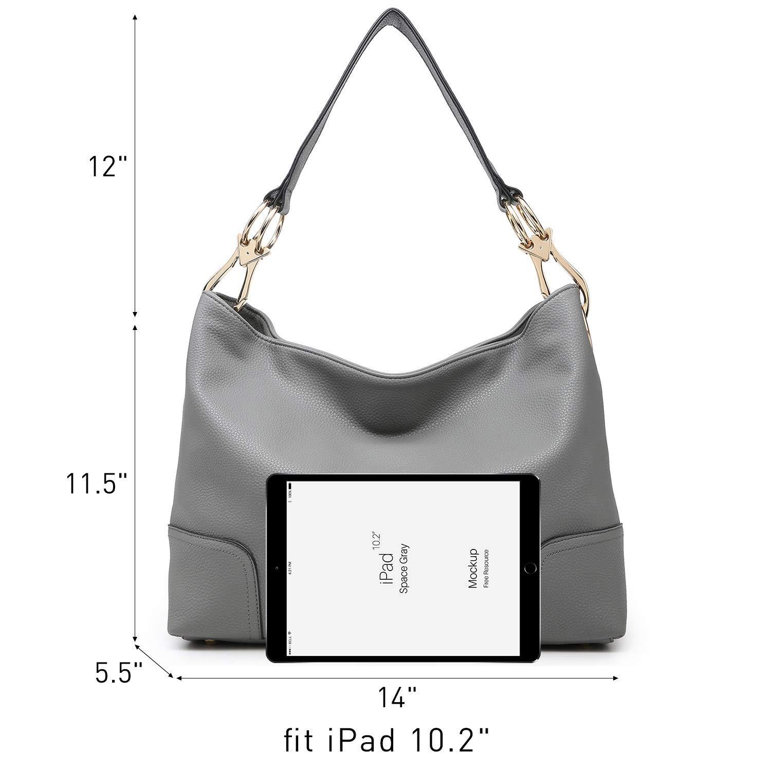 Large Corner Patched Hobo Bag - Dasein Bags