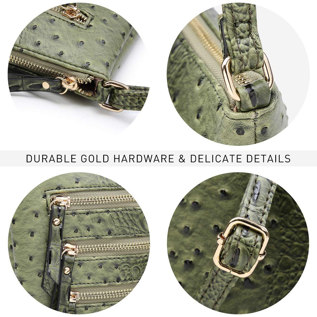 Women Lightweight Functional Multi Pocket Crossbody Bag l Dasein - Dasein Bags