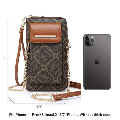 Fashion Small Size Cellphone Wristlet Crossbody Bag - Dasein Bags