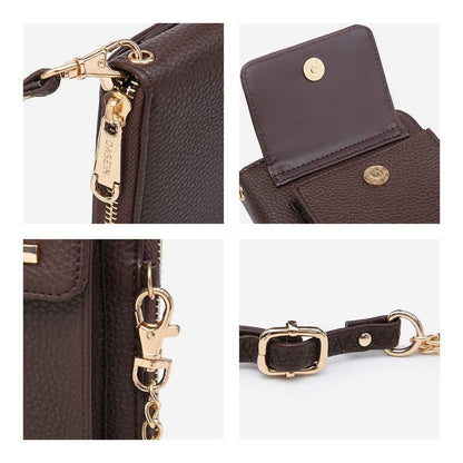 Fashion Small Size Cellphone Wristlet Crossbody Bag - Dasein Bags