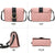 Concise Style Buckle Gold-Tone Ring Crossbody Bag - Dasein Bags