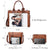 Studded 3-in-1 Top Handle Tote Handbag l Dasein - Dasein Bags
