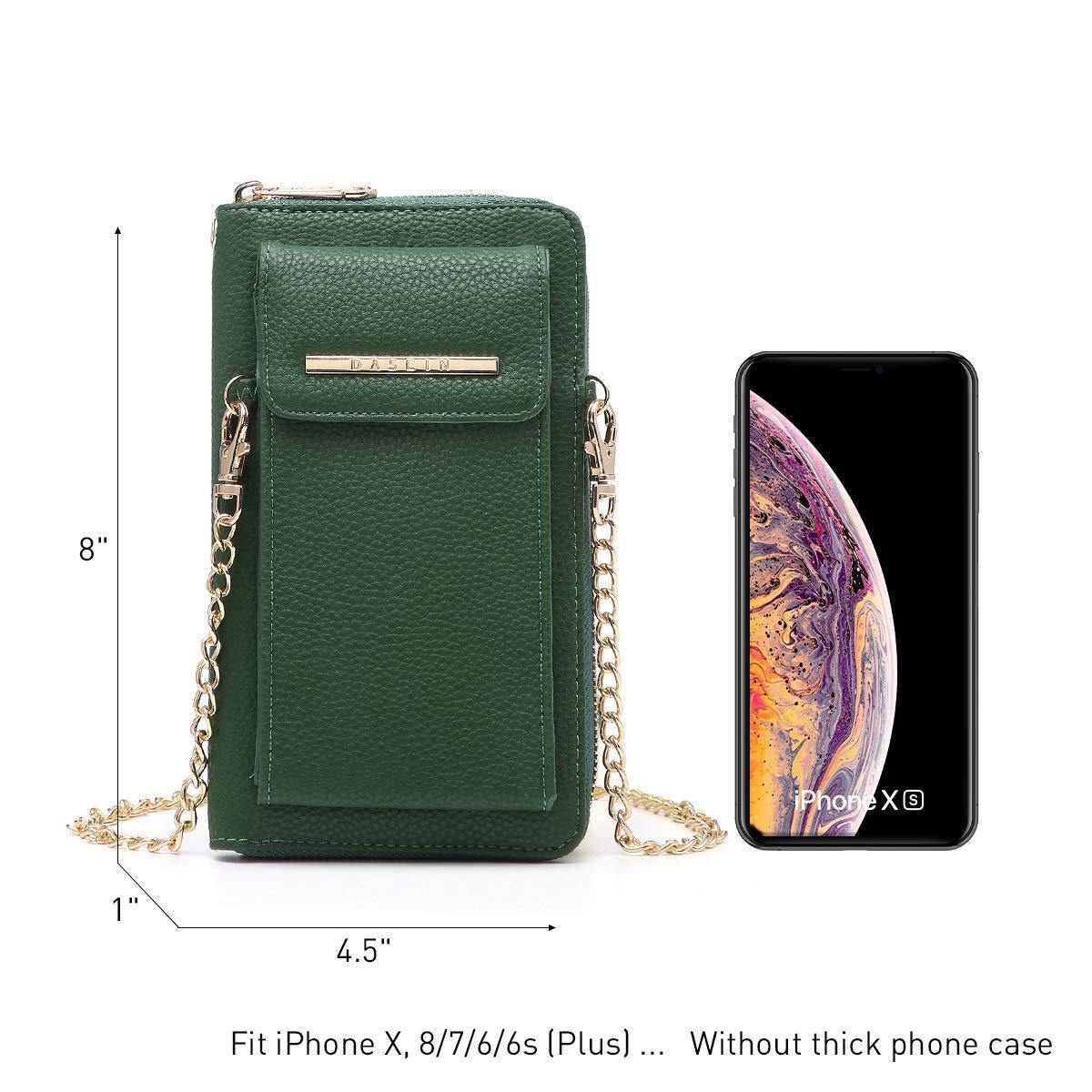 Fashion Small Size Cellphone Wristlet Crossbody Bag - Dasein Bags