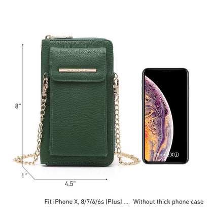 Fashion Small Size Cellphone Wristlet Crossbody Bag - Dasein Bags