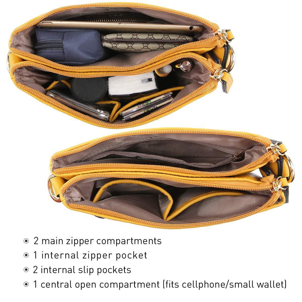 Small Size Emblem Retro Designer Crossbody Messenger Bag l Dasein - Dasein Bags