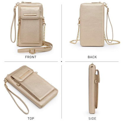 Fashion Small Size Cellphone Wristlet Crossbody Bag - Dasein Bags