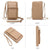 Fashion Small Size Cellphone Wristlet Crossbody Bag - Dasein Bags