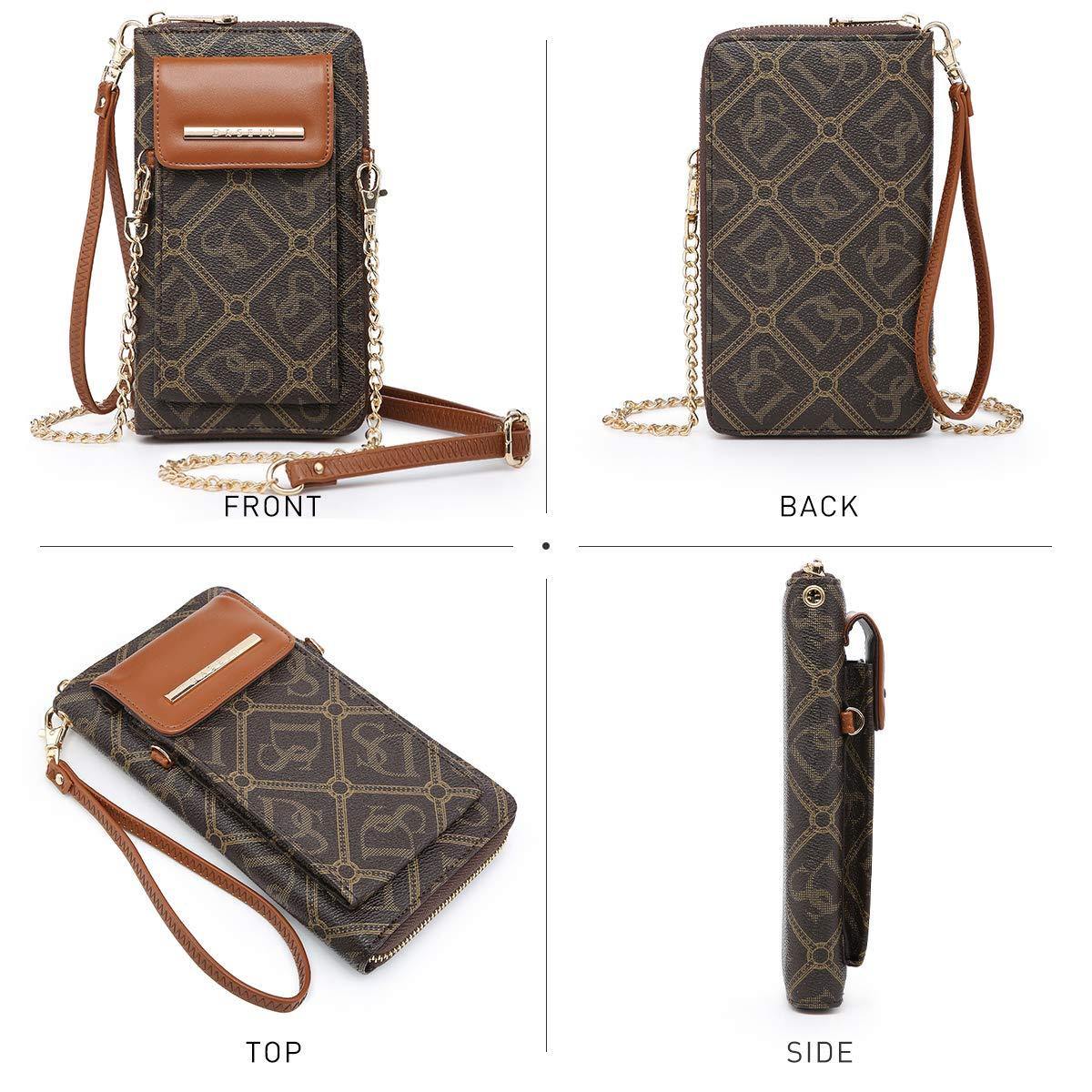 Fashion Small Size Cellphone Wristlet Crossbody Bag - Dasein Bags