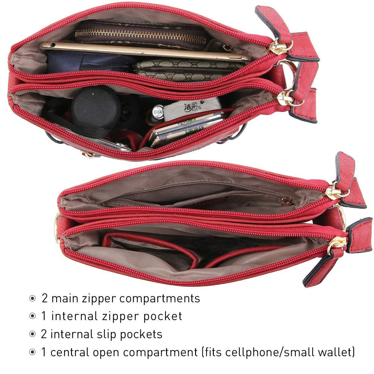 Small Size Emblem Retro Designer Crossbody Messenger Bag l Dasein - Dasein Bags