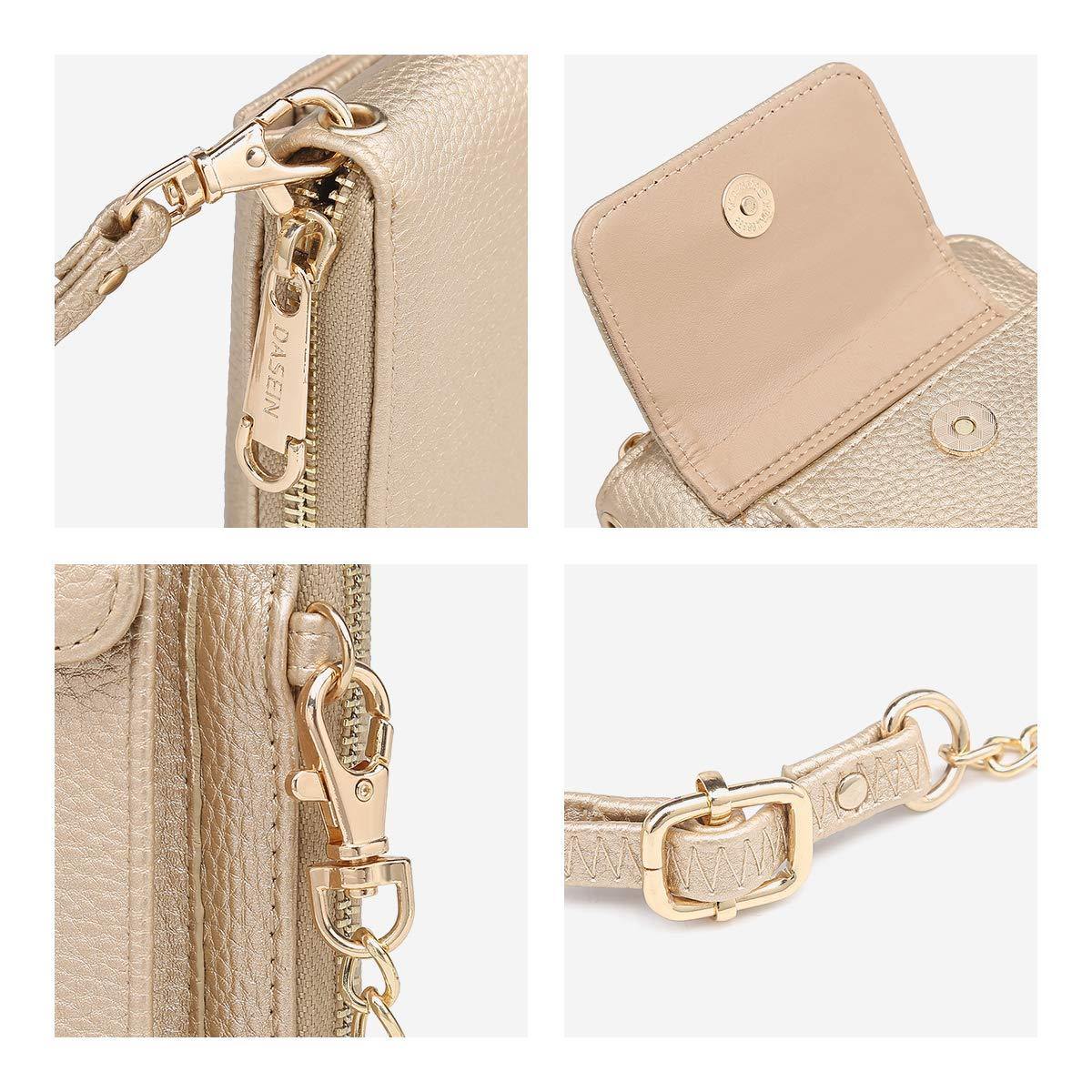 Fashion Small Size Cellphone Wristlet Crossbody Bag - Dasein Bags