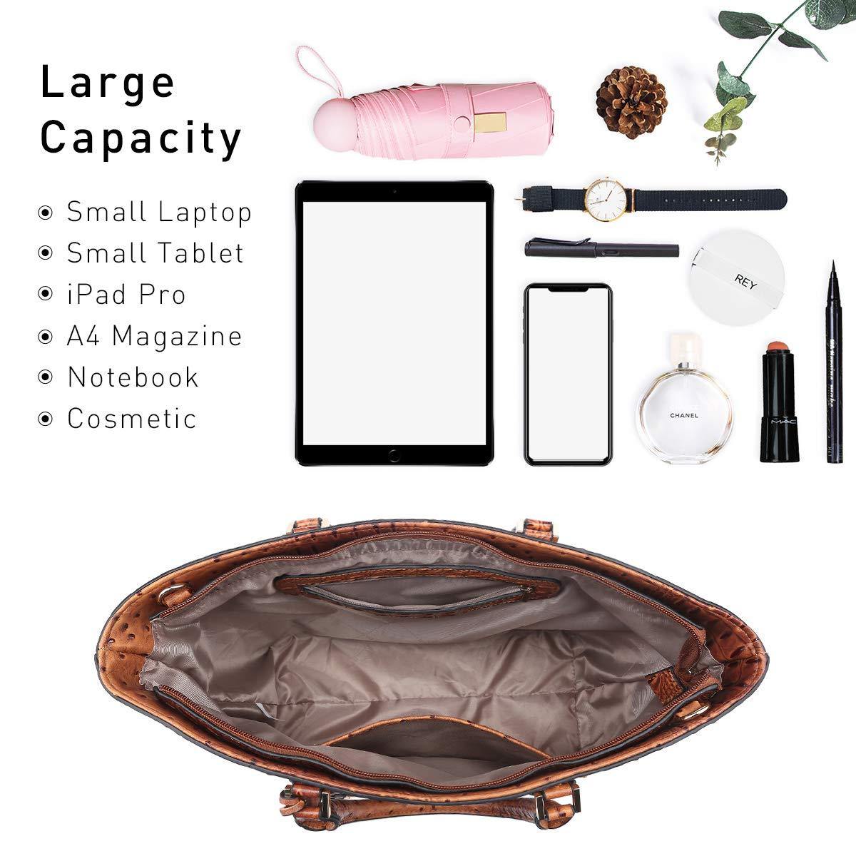 Fashion Embossed Pattern Tote with Matching Wallet - Dasein Bags