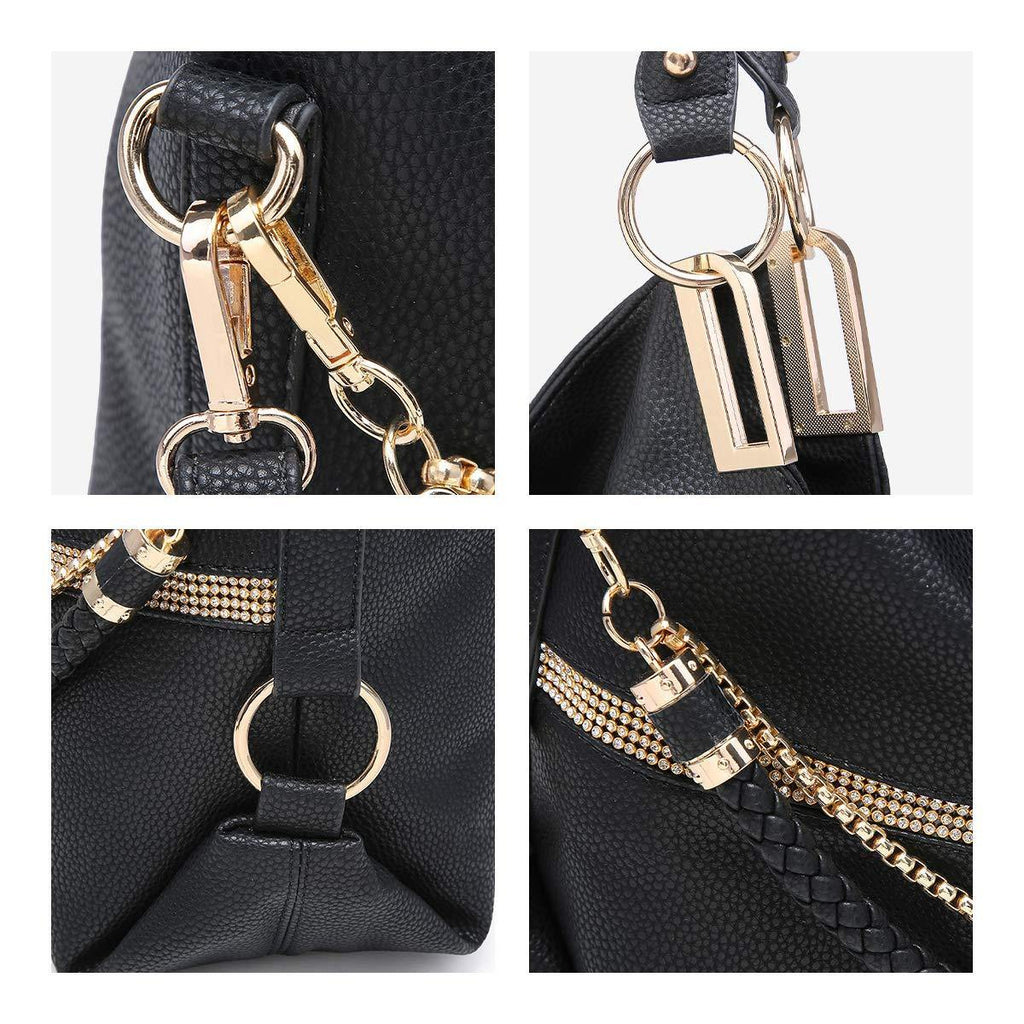 Classic Chain Large Hobo Handbag - Dasein Bags