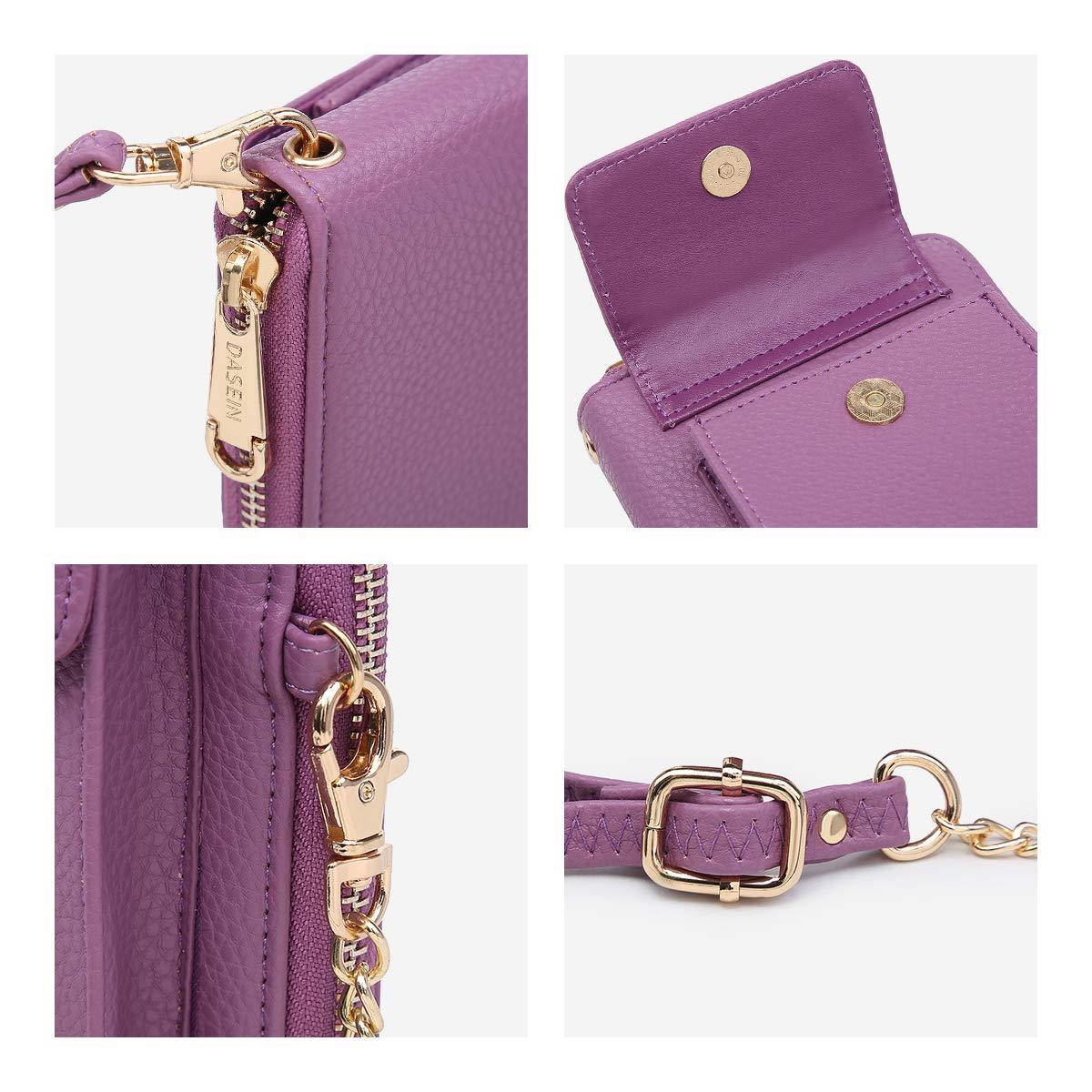 Fashion Small Size Cellphone Wristlet Crossbody Bag - Dasein Bags