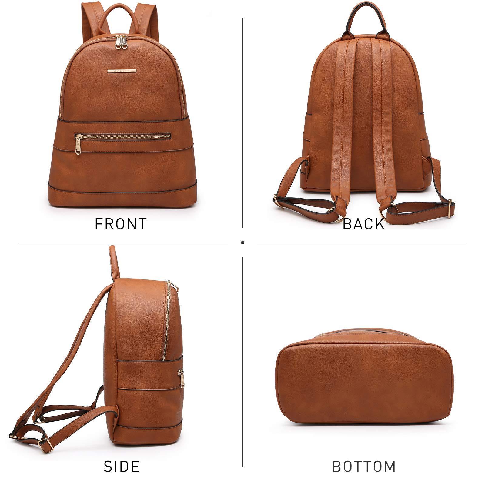 Dasein Women s Fashion Casual Backpack with Matching Wristlet