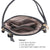 Lightweight Functional Multi Pocket Vegan Leather Shoulder Crossbody Bag l Dasein - Dasein Bags